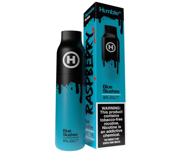 Одноразовый Pod Humble 3000 Blue Slushee 5% (Малина с черникой)